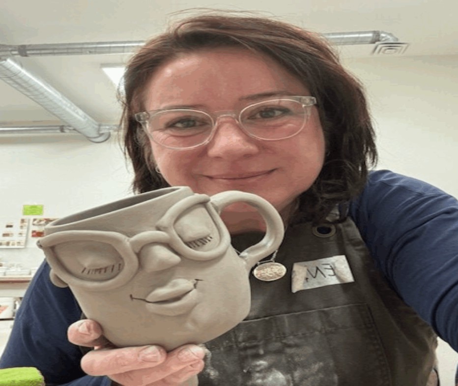 Handbuilding and Surface Design All Levels with Lenka Acreman on Wednesdays Jan 14 - Feb 25  from 6:30-9:00pm