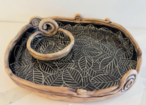 Handbuilding and Surface Design All Levels with Lenka Acreman on Wednesdays May 13 to June 24  from 6:30-9:00pm